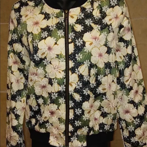SugarLips bomber jacket lightweight floral Various LAST FINAL PRICE SALE - Picture 8 of 8